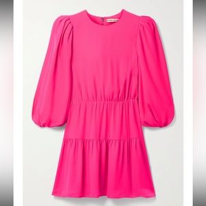 ALICE + OLIVIA “SHAYLA” PUFF SLEEVE MINI DRESS [purchased $350, selling $100]
